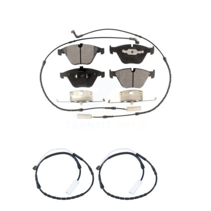 Front Semi-Metallic Disc Brake Pads And Extra Wear Sensor Kit For BMW 335i xDrive X1 328i KPW-100800