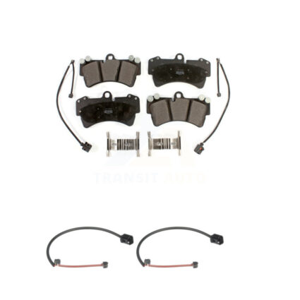 Front Semi-Metallic Disc Brake Pads And Extra Wear Sensor Kit For Audi Q7 Porsche Cayenne KPW-100828