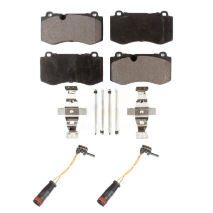 Front Semi-Metallic Disc Brake Pad And Wear Sensor Kit For Mercedes-Benz SL550 S350 CL550 KPW-100835