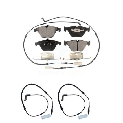 Front Semi-Metallic Brake Pad & Extra Wear Sensor Kit For BMW 750i 750Li 745i 745Li 760Li KPW-100862