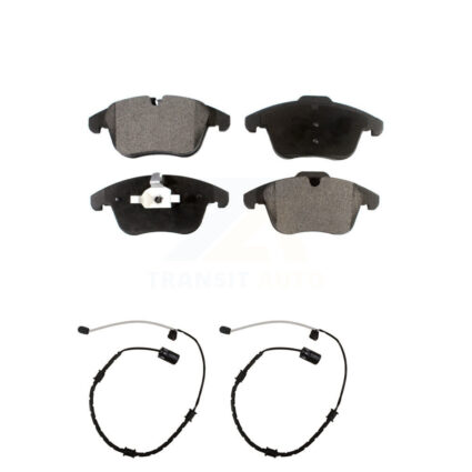 Front Semi-Metallic Brake Pad Wear Sensor Kit For 07 Jaguar XK 4.2L with Disc rear brakes KPW-100926