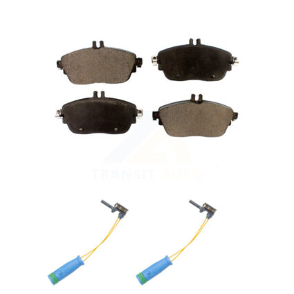 Front Semi-Metallic Disc Brake Pad Wear Sensor Kit For Mercedes-Benz GLA250 CLA250 B250 B KPW-100934