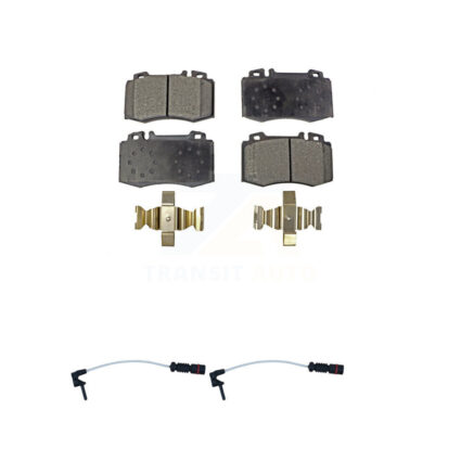 Front Semi-Metallic Disc Brake Pads And Wear Sensors Kit For Mercedes-Benz ML500 ML55 AMG KPW-100948