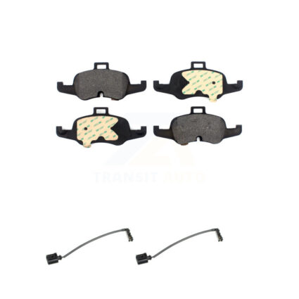Front Semi-Metallic Disc Brake Pads And Wear Sensors Kit For Audi TTS Quattro 2.0L KPW-100949