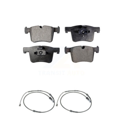 Front Semi-Metallic Disc Brake Pads And Wear Sensors Kit For BMW X3 X4 KPW-100951