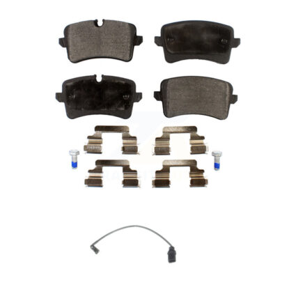 Rear Semi-Metallic Brake Pads Wear Sensor Kit For Audi Porsche Macan A6 Quattro A7 RS5 S6 KPW-100972