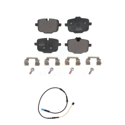 Rear Semi-Metallic Disc Brake Pads And Wear Sensors Kit For BMW X4 KPW-100988