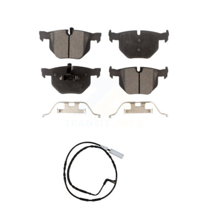 Rear Semi-Metallic Brake Pads & Wear Sensor Kit For BMW 335i xDrive 335xi 330i 330xi 335d KPW-100997