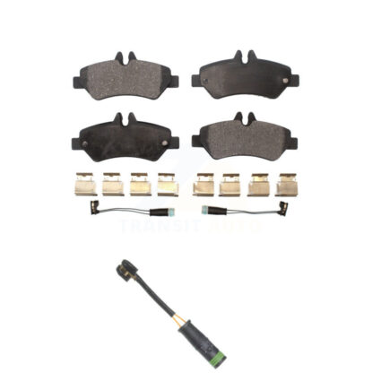Rear Semi-Metallic Brake Pad & Extra Wear Sensor Kit For Mercedes-Benz Sprinter 3500 2500 KPW-101011