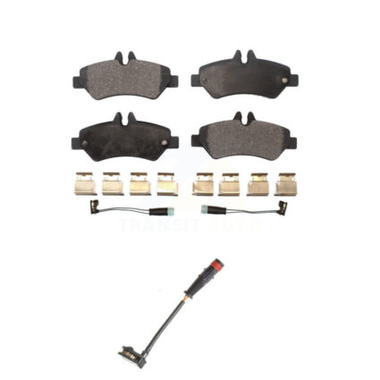 Rear Semi-Metallic Brake Pad & Extra Wear Sensor Kit For Mercedes-Benz Sprinter 2500 3500 KPW-101013