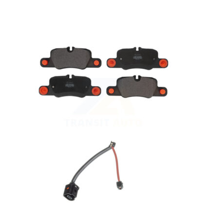 Rear Semi-Metallic Disc Brake Pads And Wear Sensors Kit For Porsche Panamera KPW-101028