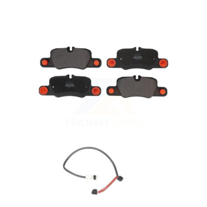 Rear Semi-Metallic Brake Pads Wear Sensor Kit For 2013 Porsche 911 3.8L with Turbocharged KPW-101049