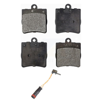 Rear Semi-Metallic Disc Brake Pads And Wear Sensors Kit For Mercedes-Benz C230 C240 KPW-101054