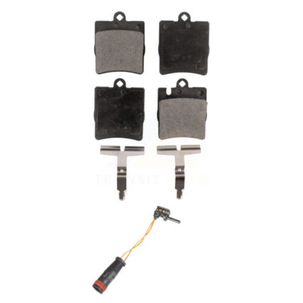 Rear Semi-Metallic Brake Pads & Wear Sensor Kit For Mercedes-Benz SLK350 C230 C280 CLK320 KPW-101055
