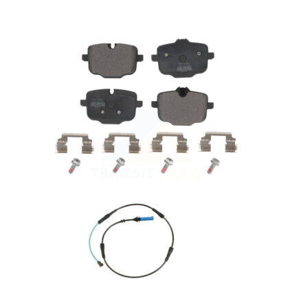 Rear Semi-Metallic Brake Pads Wear Sensor Kit For BMW 530i xDrive 540i 750i M550i X6 530e KPW-101075