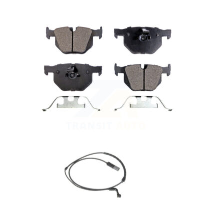 Rear Semi-Metallic Disc Brake Pads And Wear Sensors Kit For BMW X5 X6 KPW-101080