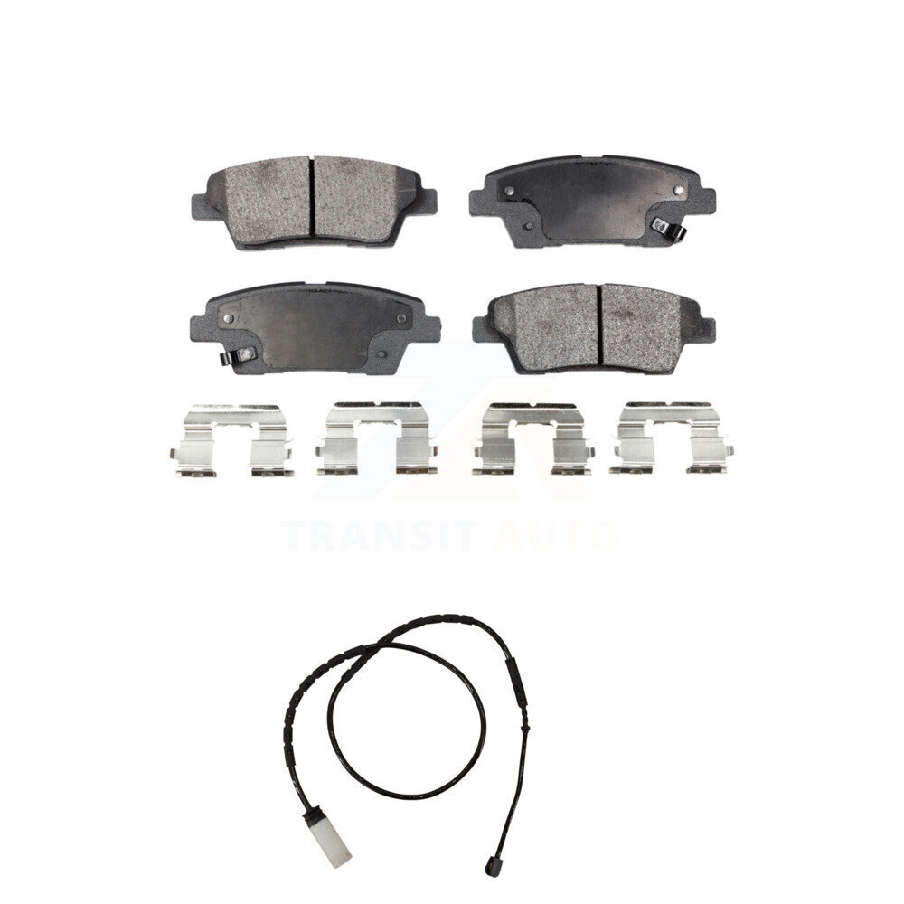 Rear Semi-Metallic Disc Brake Pads And Wear Sensor Kit For Mini Cooper Countryman Paceman KPW-101093