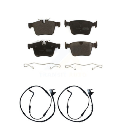 Rear Semi-Metallic Brake Pad And Wear Sensor Kit For Jaguar F-Pace Land Rover Range Velar KPW-101098