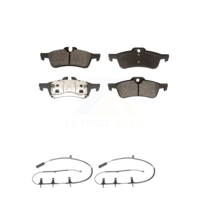 Rear Semi-Metallic Disc Brake Pads And Wear Sensors Kit For Mini Cooper KPW-101105
