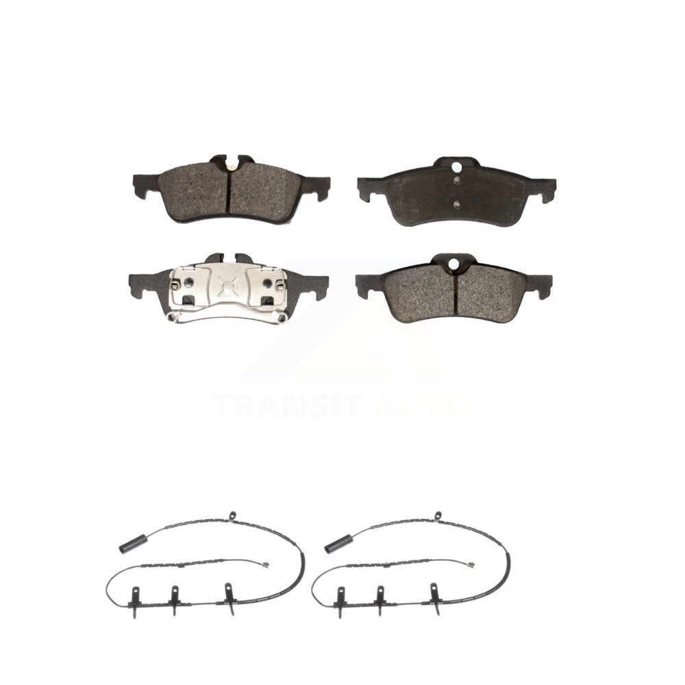 Rear Semi-Metallic Disc Brake Pads And Wear Sensors Kit For Mini Cooper KPW-101105