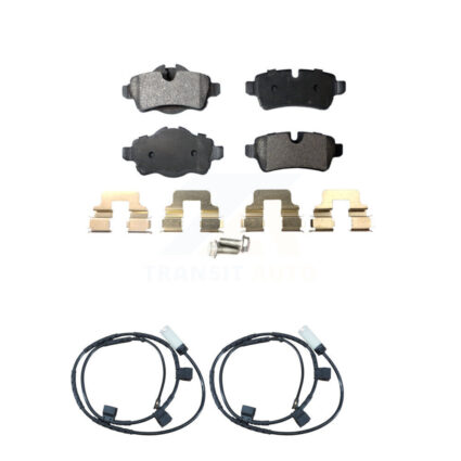 Rear Semi-Metallic Disc Brake Pads And Wear Sensors Kit For Mini Cooper 1.6L KPW-101115