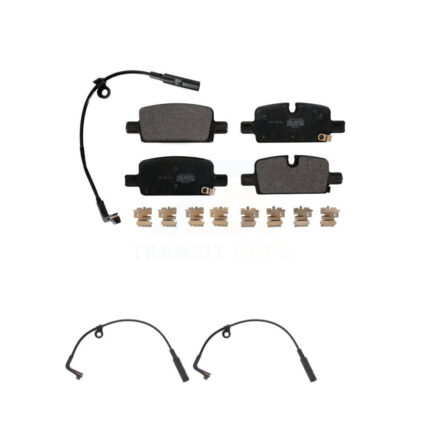 Rear Semi-Metallic Brake Pad Extra Wear Sensor Kit For GMC Chevrolet Silverado 1500 Yukon KPW-101119