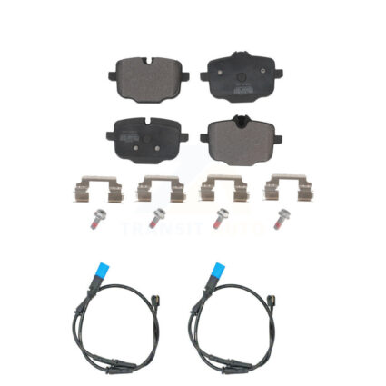 Rear Semi-Metallic Disc Brake Pads And Wear Sensors Kit For BMW X3 KPW-101138