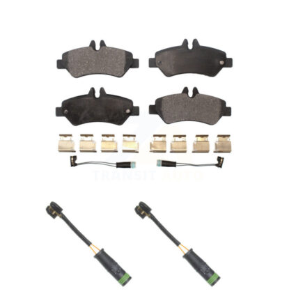 Rear Semi-Metallic Brake Pad & Extra Wear Sensor Kit For Mercedes-Benz Sprinter 3500 2500 KPW-101147
