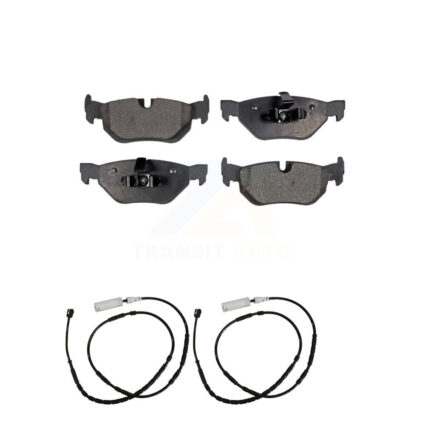 Rear Semi-Metallic Disc Brake Pads And Wear Sensors Kit For BMW X1 KPW-101150