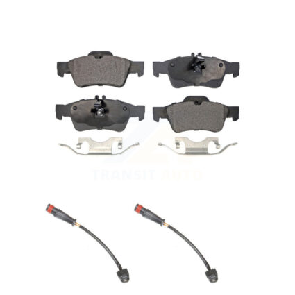 Rear Semi-Metallic Disc Brake Pads And Wear Sensors Kit For Mercedes-Benz SL63 AMG SL65 KPW-101152