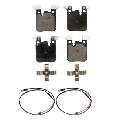 Rear Semi-Metallic Disc Brake Pads And Wear Sensors Kit For BMW M3 M2 KPW-101170