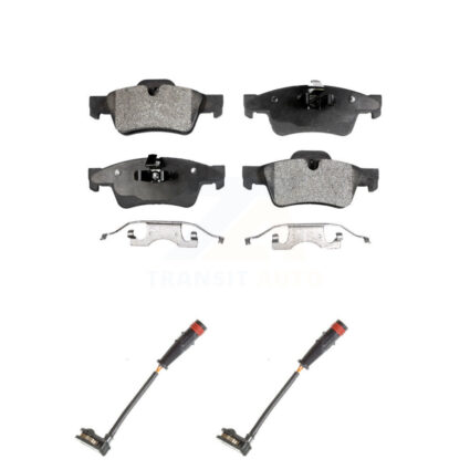 Rear Semi-Metallic Brake Pad & Wear Sensor Kit For Mercedes-Benz ML350 R350 G63 AMG GL450 KPW-101173