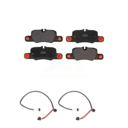 Rear Semi-Metallic Brake Pads Wear Sensor Kit For 2013 Porsche 911 3.8L with Turbocharged KPW-101185