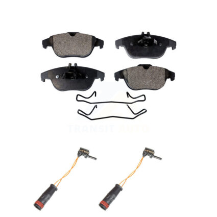 Rear Semi-Metallic Brake Pads & Wear Sensor Kit For Mercedes-Benz C300 GLK350 GLK250 E350 KPW-101187
