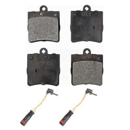 Rear Semi-Metallic Disc Brake Pads And Wear Sensors Kit For Mercedes-Benz C230 C240 KPW-101190