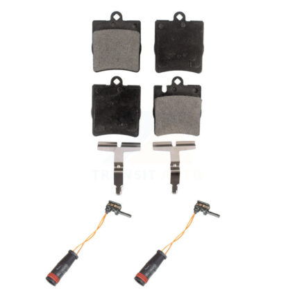 Rear Semi-Metallic Brake Pads & Wear Sensor Kit For Mercedes-Benz SLK350 C230 C280 CLK320 KPW-101191