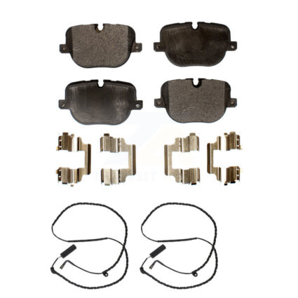 Rear Semi-Metallic Disc Brake Pads And Wear Sensors Kit For Land Rover Range KPW-101208