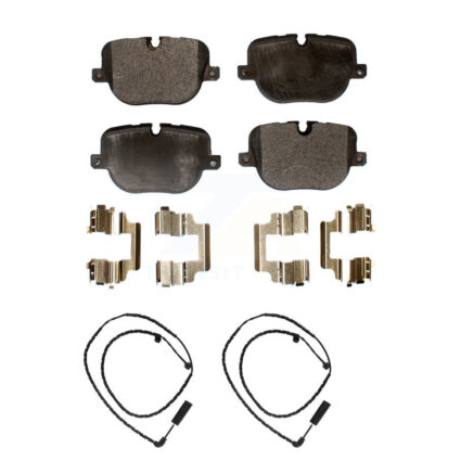 Rear Semi-Metallic Disc Brake Pads And Wear Sensors Kit For Land Rover Range KPW-101210