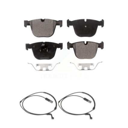 Rear Semi-Metallic Disc Brake Pads And Wear Sensors Kit For BMW X5 X6 KPW-101217