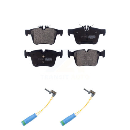 Rear Semi-Metallic Disc Brake Pads And Wear Sensors Kit For Mercedes-Benz C300 C400 C350e KPW-101219