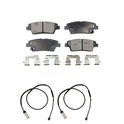 Rear Semi-Metallic Disc Brake Pads And Wear Sensor Kit For Mini Cooper Countryman Paceman KPW-101229