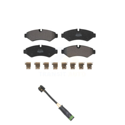 Rear Semi-Metallic Brake Pad Wear Sensor Kit For Mercedes-Benz Sprinter 4500 Freightliner KPW-101326