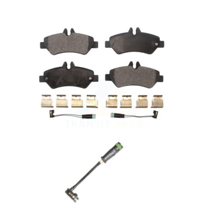 Rear Semi-Metallic Brake Pads & Extra Wear Sensor Kit For Freightliner Sprinter 2500 3500 KPW-101329