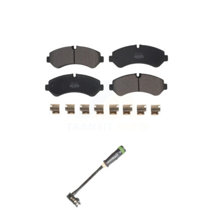 Rear Semi-Metallic Disc Brake Pads And Wear Sensors Kit For Freightliner Sprinter 3500 KPW-101333