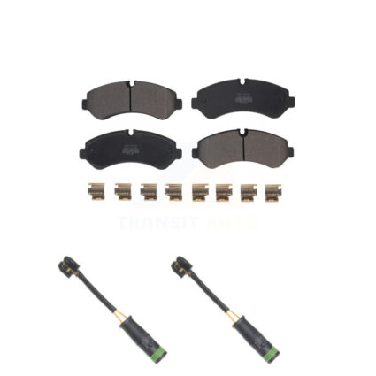 Rear Semi-Metallic Brake Pad Wear Sensor Kit For Mercedes-Benz Sprinter 4500 Freightliner KPW-101335