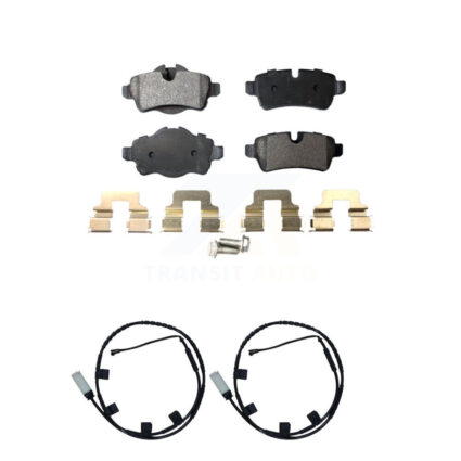 Rear Semi-Metallic Disc Brake Pads And Wear Sensors Kit For Mini Cooper KPW-101337