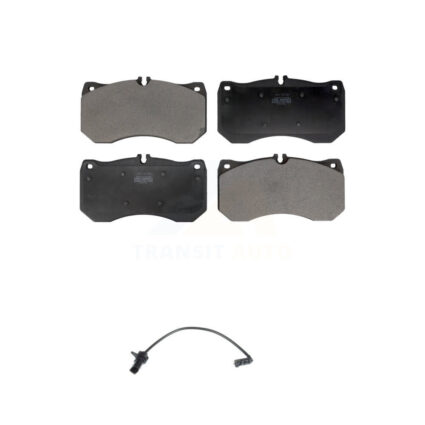 Front Semi-Metallic Disc Brake Pads And Wear Sensors Kit For Audi S6 S7 S8 KPW-101381