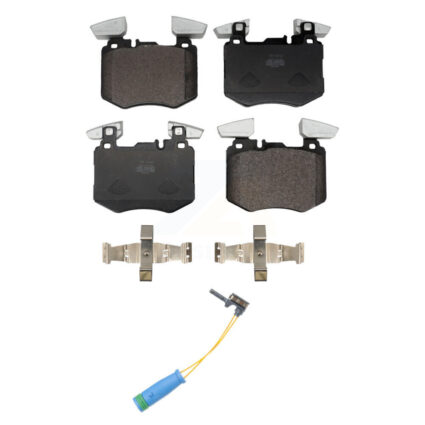 Front Semi-Metallic Disc Brake Pads And Wear Sensors Kit For Mercedes-Benz GLC300 KPW-101391