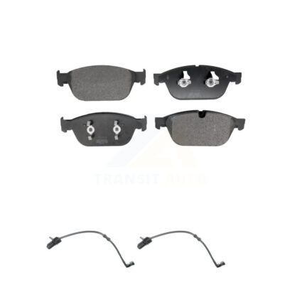 Front Semi-Metallic Disc Brake Pads And Wear Sensors Kit For Audi SQ5 A8 Quattro KPW-101394