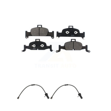 Front Semi-Metallic Brake Pad Wear Sensor Kit For 20 Audi Q5 2.0L Without Brembo Calipers KPW-101404